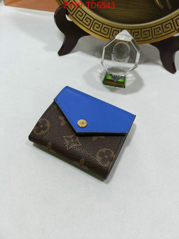 LV Bags(4A)-Wallet,new ,ID: TD6543,$: 39USD