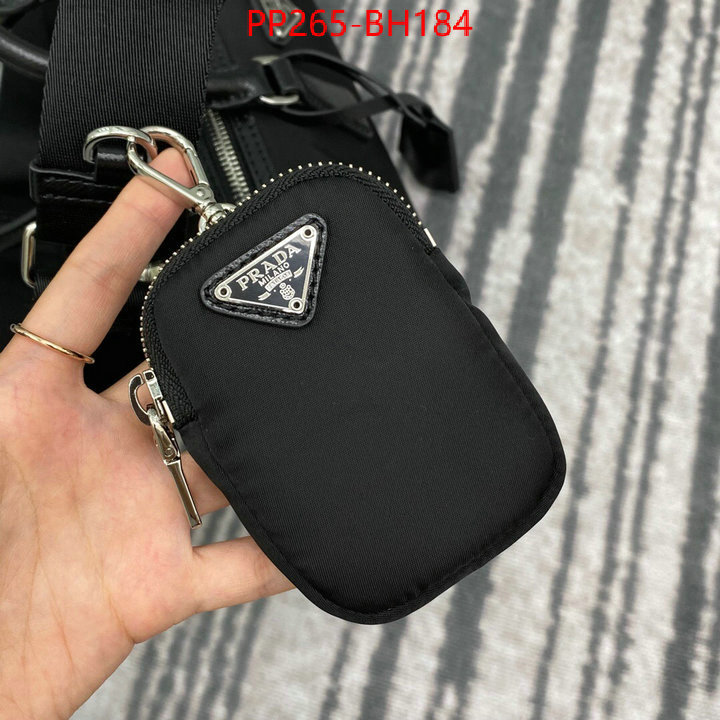 Prada Bags(TOP)-Diagonal-,ID: BH184,$:265USD