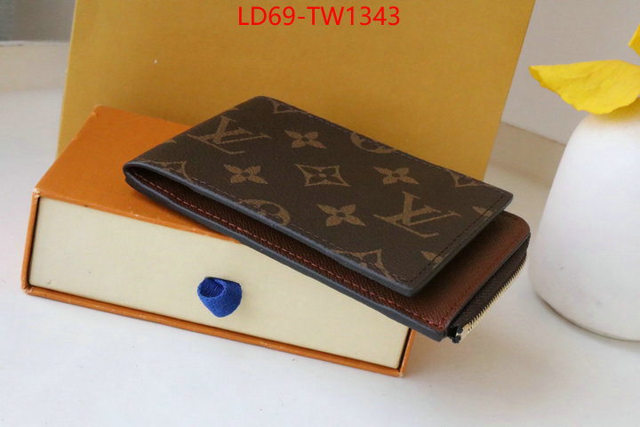 LV Bags(TOP)-Wallet,ID: TW1343,$: 69USD