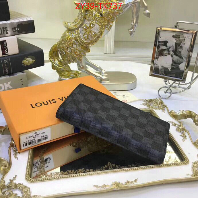 LV Bags(4A)-Wallet,ID: TK737,$:39USD