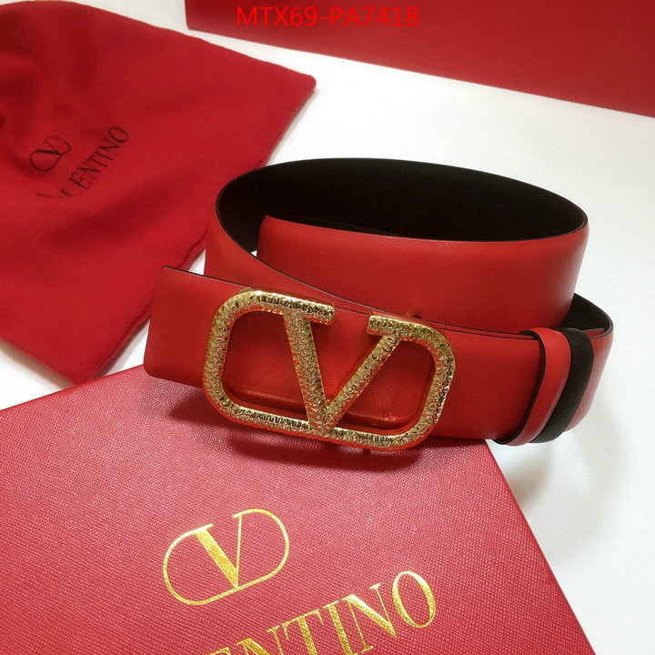 Belts-Valentino,buying replica , ID: PA7418,$: 69USD