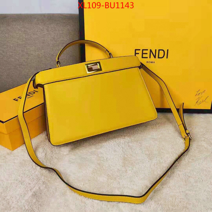 Fendi Bags(4A)-Peekaboo,2023 luxury replicas ,ID: BU1143,$: 109USD