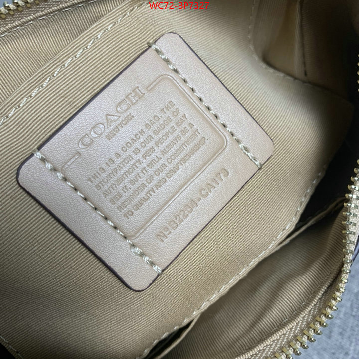 Coach Bags(4A)-Handbag-,knockoff highest quality ,ID: BP7327,$: 72USD