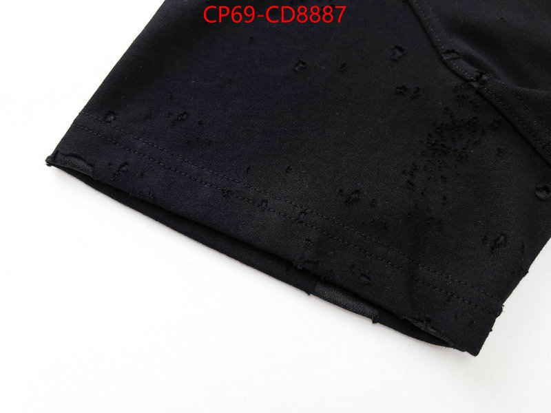 Clothing-Givenchy,2023 aaaaa replica customize ,ID: CD8887,$: 69USD