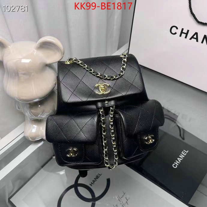 Chanel Bags(4A)-Backpack-,ID: BE1817,$: 99USD