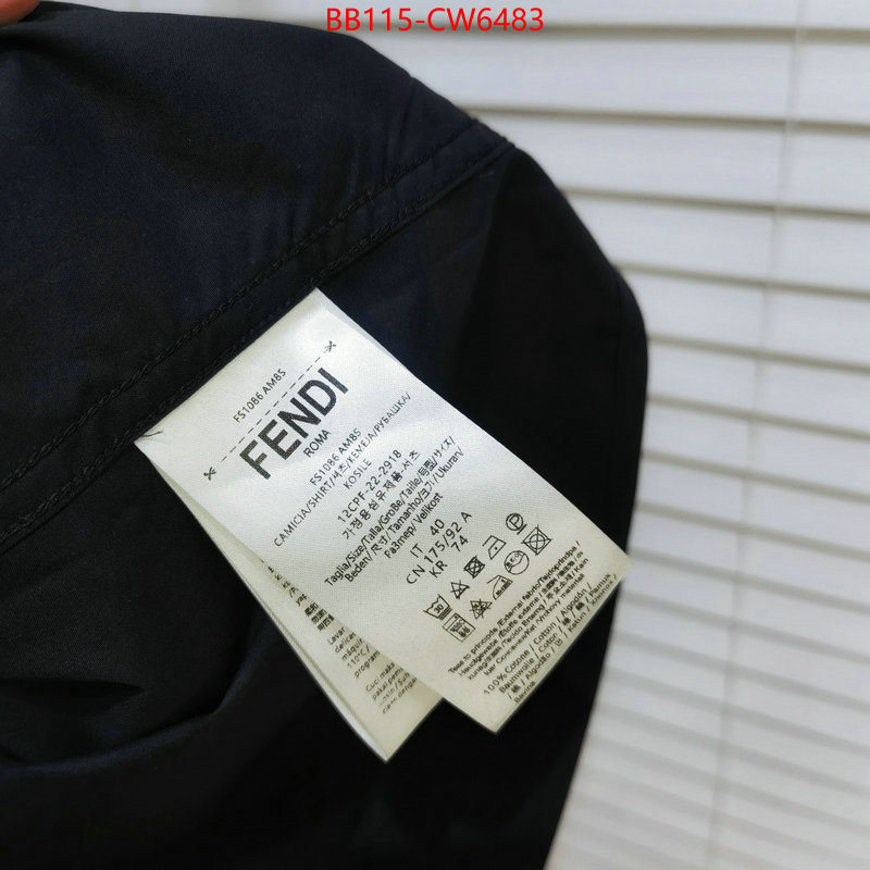 Clothing-Fendi,how to buy replcia , ID: CW6483,$: 115USD
