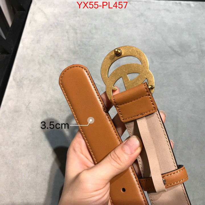 Belts-Gucci,best quality designer , ID: PL457,$: 55USD