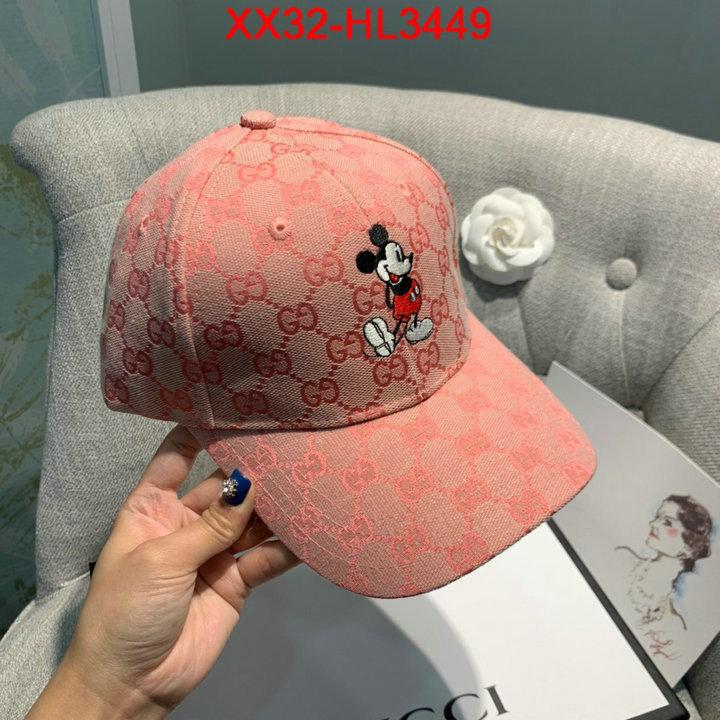 Cap (Hat)-Gucci,where to buy fakes , ID: HL3449,$: 32USD