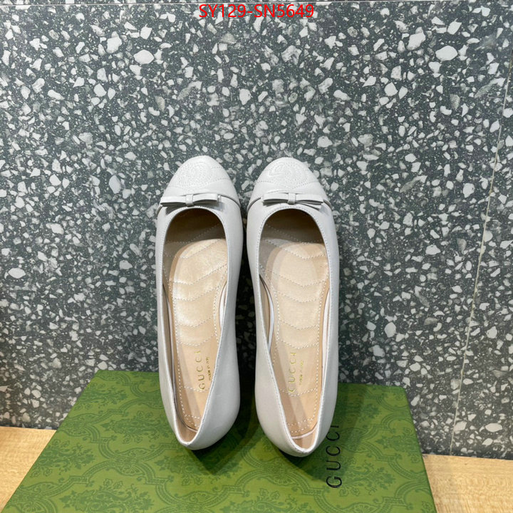 Women Shoes-Gucci,7 star quality designer replica , ID: SN5649,$: 129USD