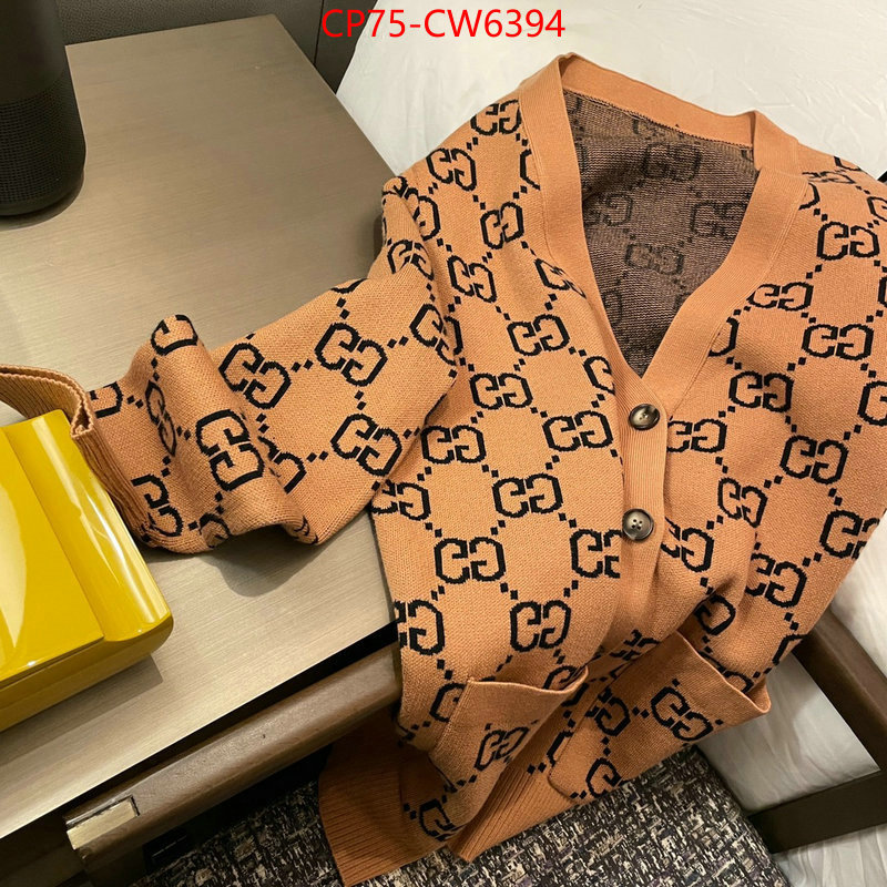 Clothing-Gucci,high quality designer , ID: CW6394,$: 75USD