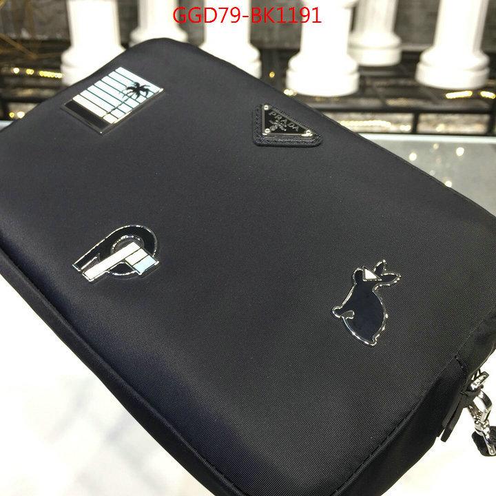 Prada Bags(TOP)-Clutch-,ID: BK1191,$:79USD