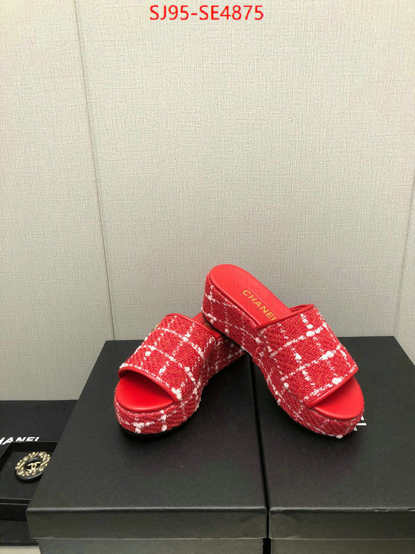 Women Shoes-Chanel,replica us , ID: SE4875,$: 95USD