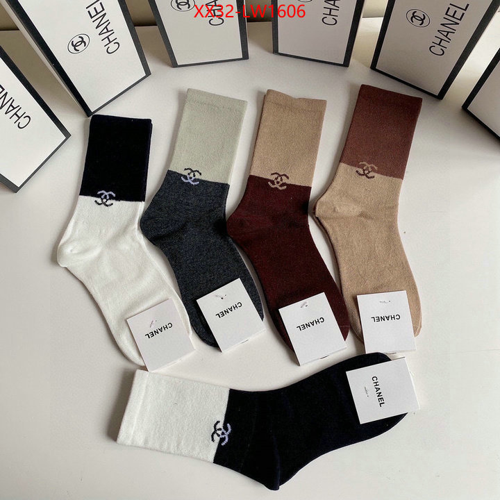 Sock-Chanel,can i buy replica , ID: LW1606,$: 32USD