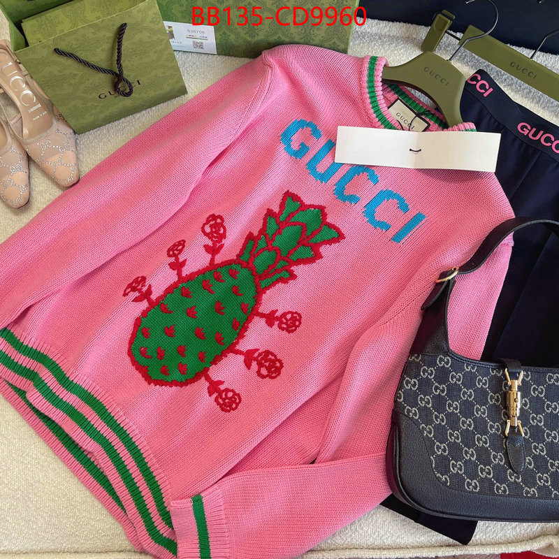 Clothing-Gucci,top quality designer replica , ID: CD9960,$: 135USD