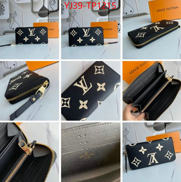 LV Bags(4A)-Wallet,ID: TP1215,$: 39USD