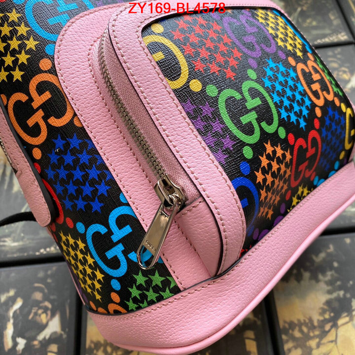 Gucci Bags(TOP)-Backpack-,how to find designer replica ,ID: BL4578,$: 169USD