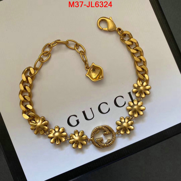 Jewelry-Gucci, ID: JL6324 ,fake cheap best online,$: 37USD