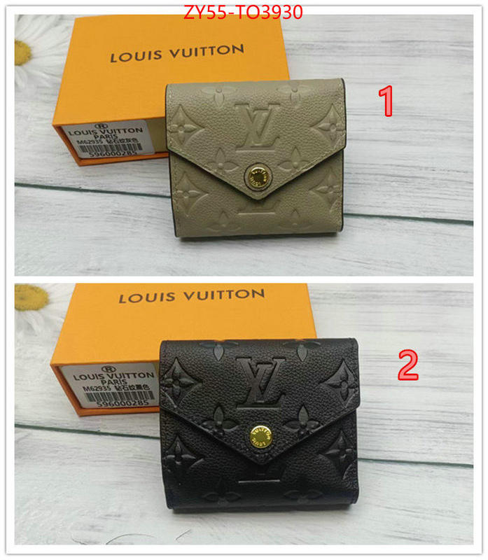 LV Bags(4A)-Wallet,7 star replica ,ID: TO3930,$: 55USD