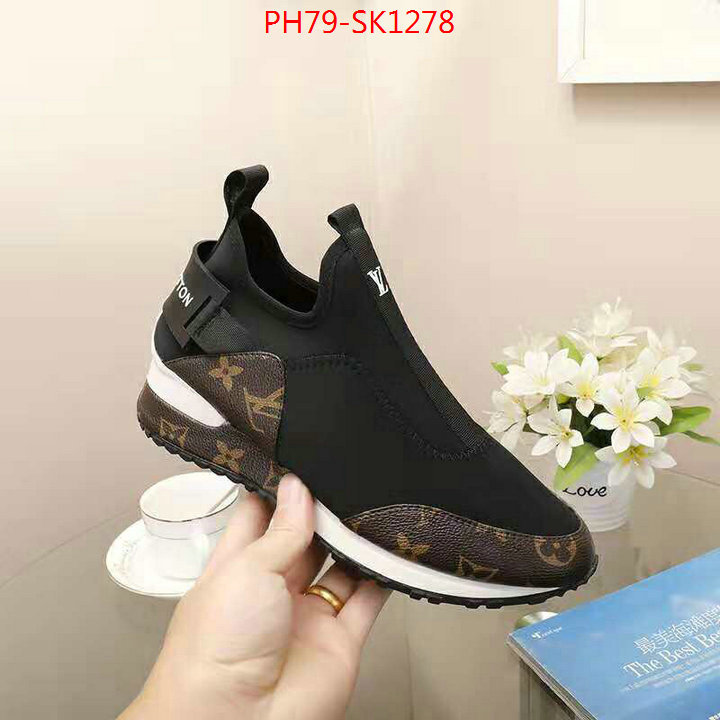 Women Shoes-LV,practical and versatile replica designer , ID: SK1278,$:79USD