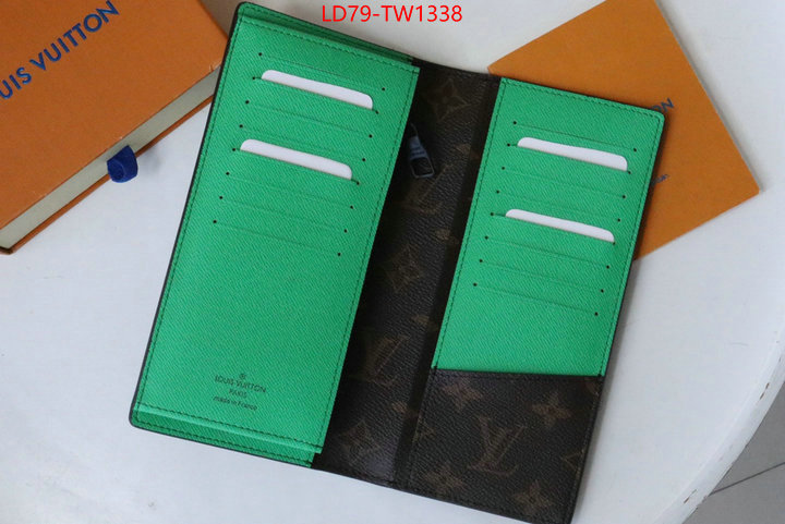 LV Bags(TOP)-Wallet,ID: TW1338,$: 79USD