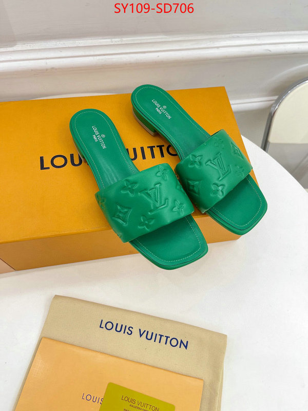 Women Shoes-LV,mirror copy luxury , ID: SD706,$: 109USD