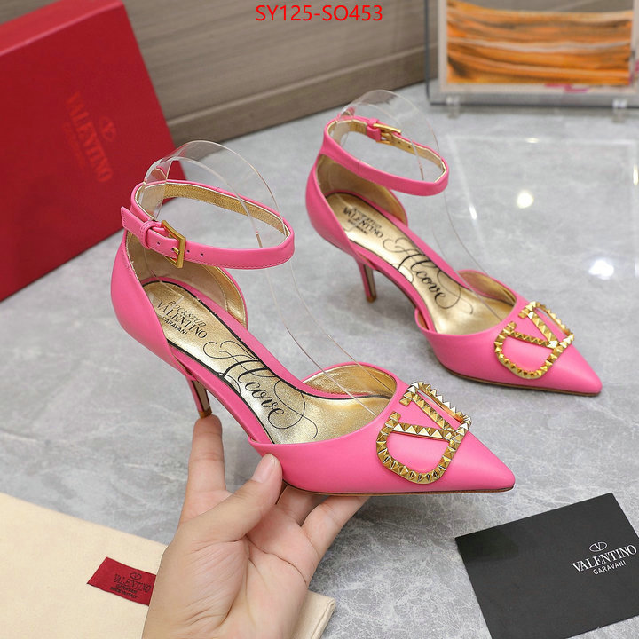 Women Shoes-Valentino,aaaaa+ class replica , ID: SO453,$: 125USD