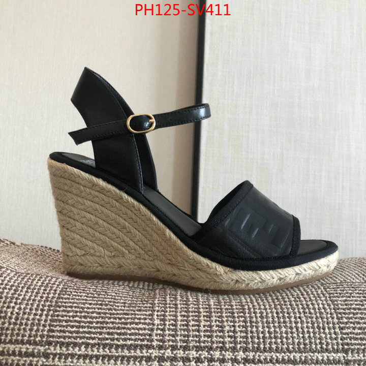 Women Shoes-Fendi,replica online , ID: SV411,$:125USD