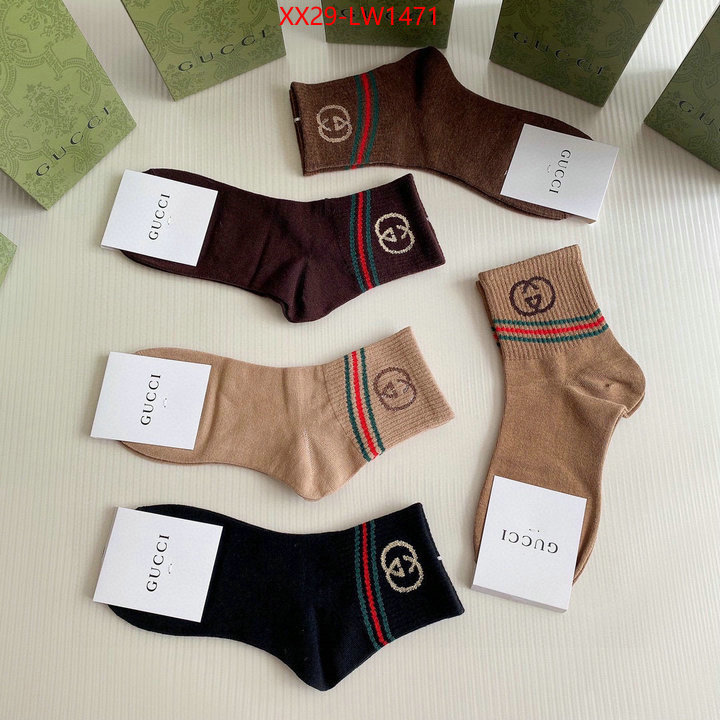 Sock-Gucci,top quality replica , ID: LW1471,$: 29USD