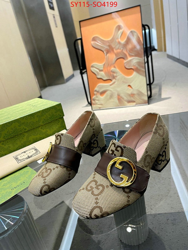 Women Shoes-Gucci,shop cheap high quality 1:1 replica , ID: SO4199,$: 115USD