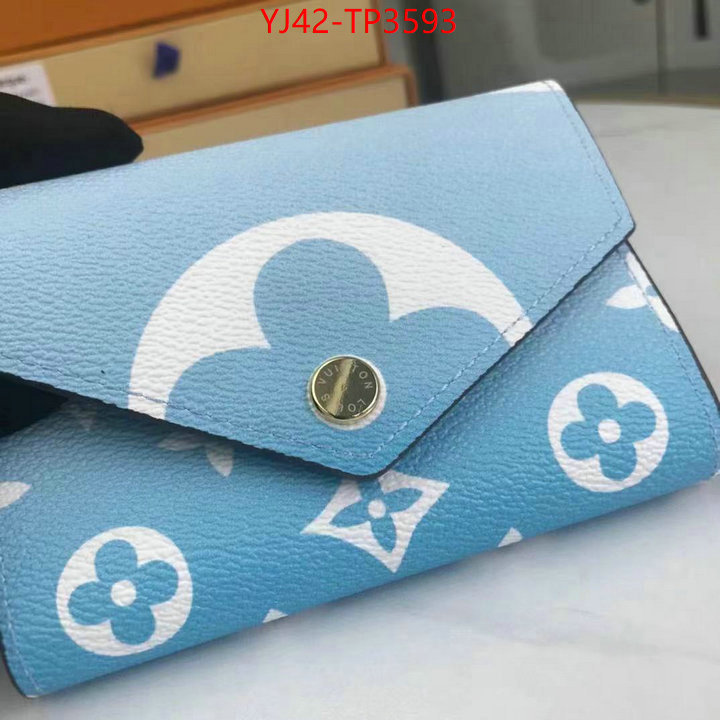 LV Bags(4A)-Wallet,ID: TP3593,$: 42USD