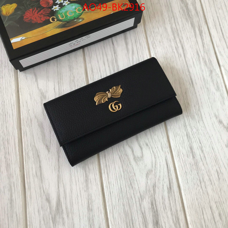 Gucci Bags(4A)-Wallet-,ID: BK2916,$:49USD