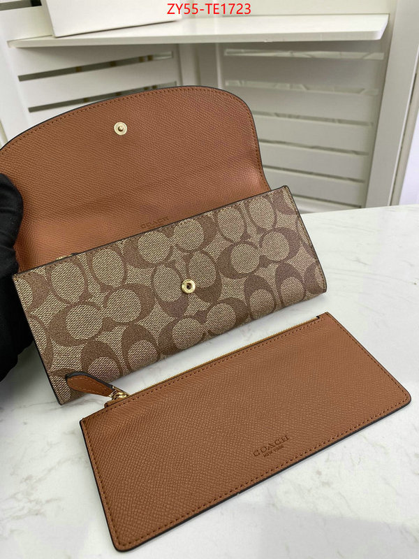 Coach Bags(4A)-Wallet,flawless ,ID: TE1723,$: 55USD