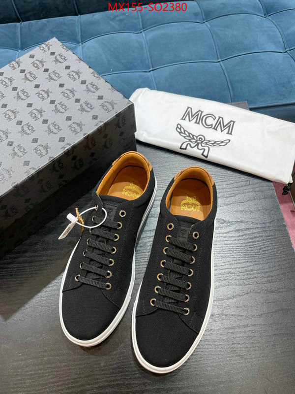 Men Shoes-MCM,2023 aaaaa replica 1st copy , ID: SO2380,$: 155USD