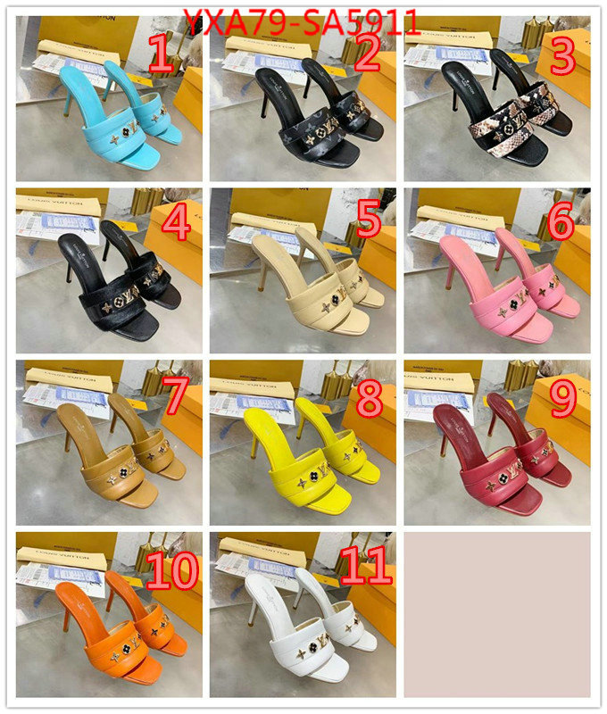 Women Shoes-LV,wholesale imitation designer replicas , ID: SA5911,$: 79USD