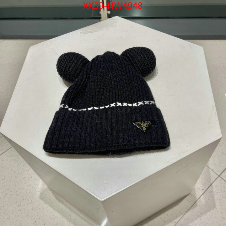 Cap (Hat)-Prada,cheap replica , ID: HW4948,$: 39USD