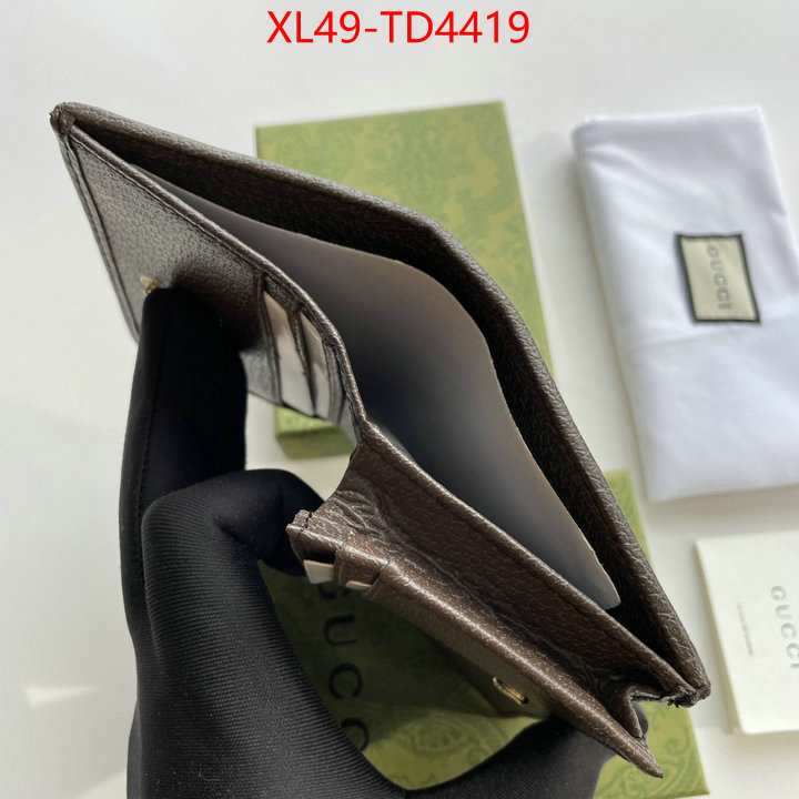 Gucci Bags(4A)-Wallet-,china sale ,ID: TD4419,$: 49USD