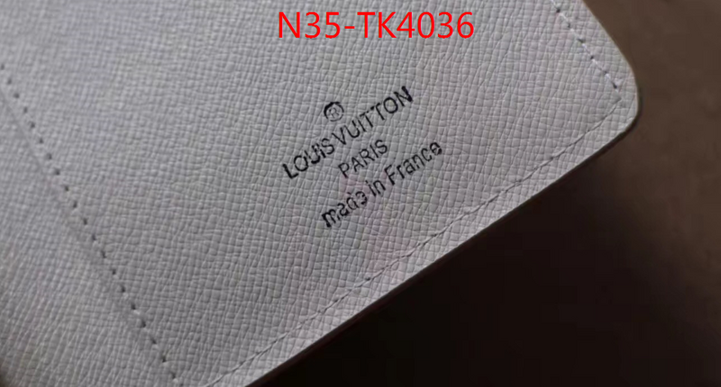 LV Bags(4A)-Wallet,ID: TK4036,$: 35USD