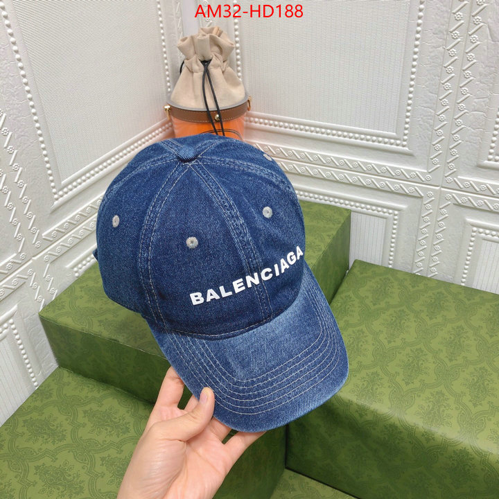 Cap (Hat)-Balenciaga,high quality happy copy , ID: HD188,$: 32USD