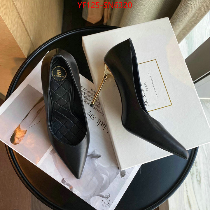 Women Shoes-Balmain,the highest quality fake , ID: SN6320,$: 125USD