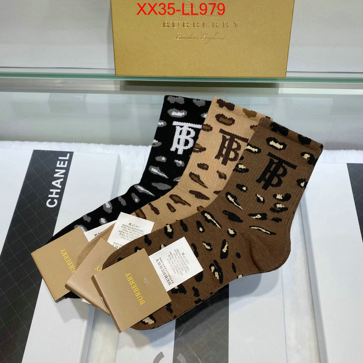 Sock-Burberry,top quality website , ID: LL979,$:35USD