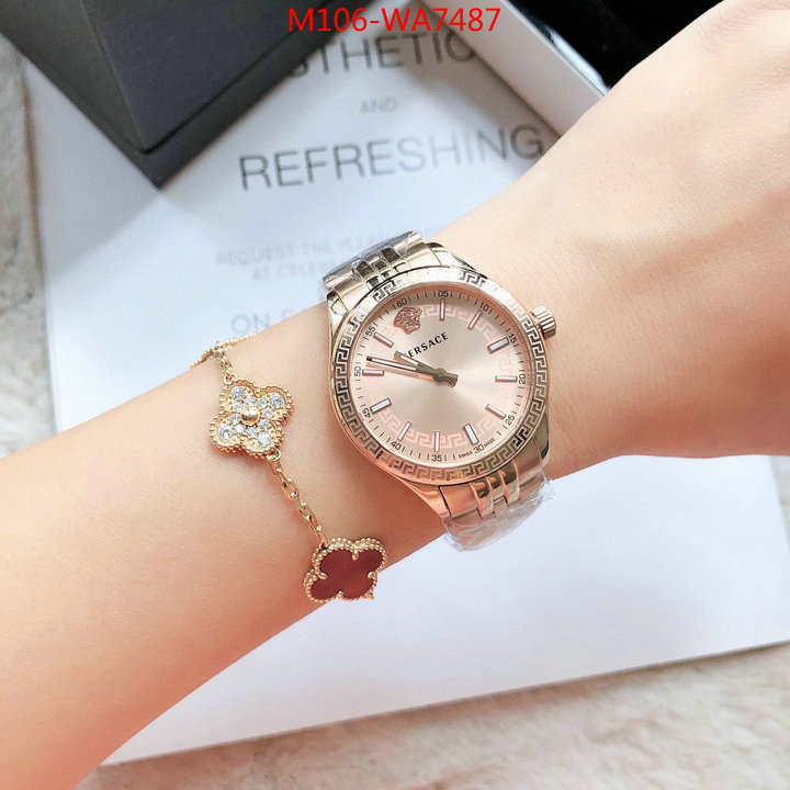 Watch(4A)-Versace,brand designer replica ,ID: WA7487,$: 106USD