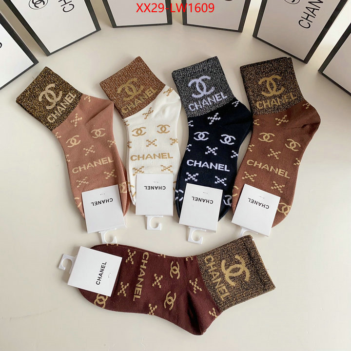 Sock-Chanel,for sale cheap now , ID: LW1609,$: 29USD