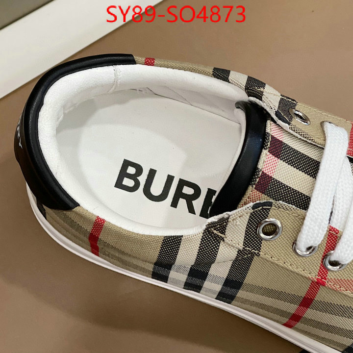 Men Shoes-Burberry,good quality replica , ID: SO4873,$: 89USD