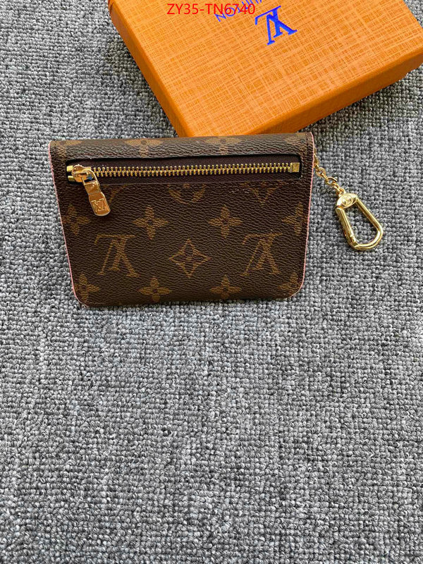 LV Bags(4A)-Wallet,ID: TN6740,$: 35USD