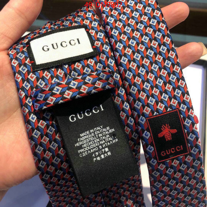 Ties-Gucci,the best quality replica , ID: DN9892,$: 49USD