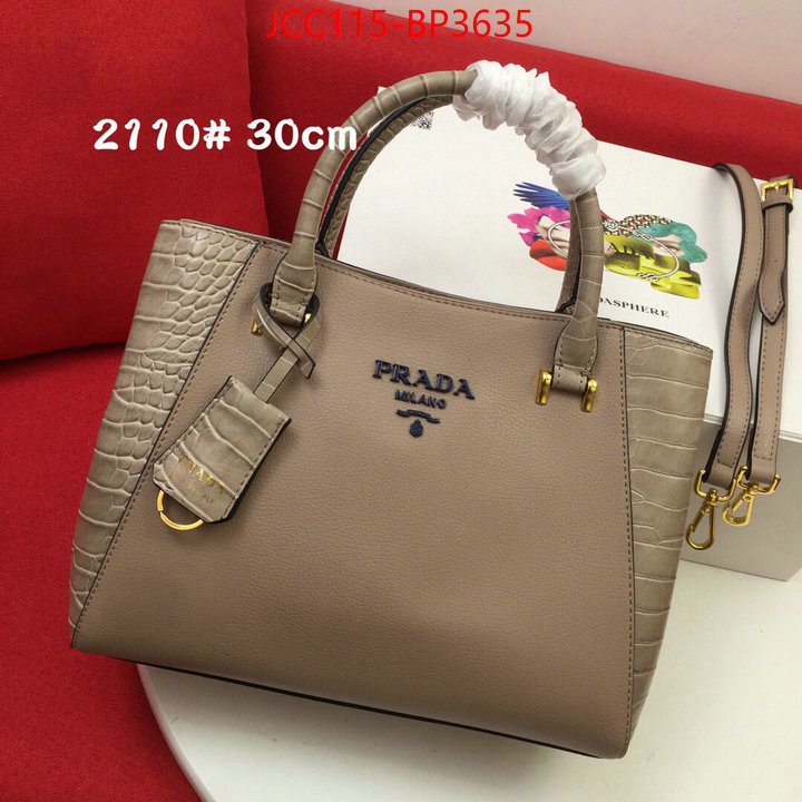 Prada Bags(4A)-Handbag-,1:1 clone ,ID: BP3635,$: 115USD