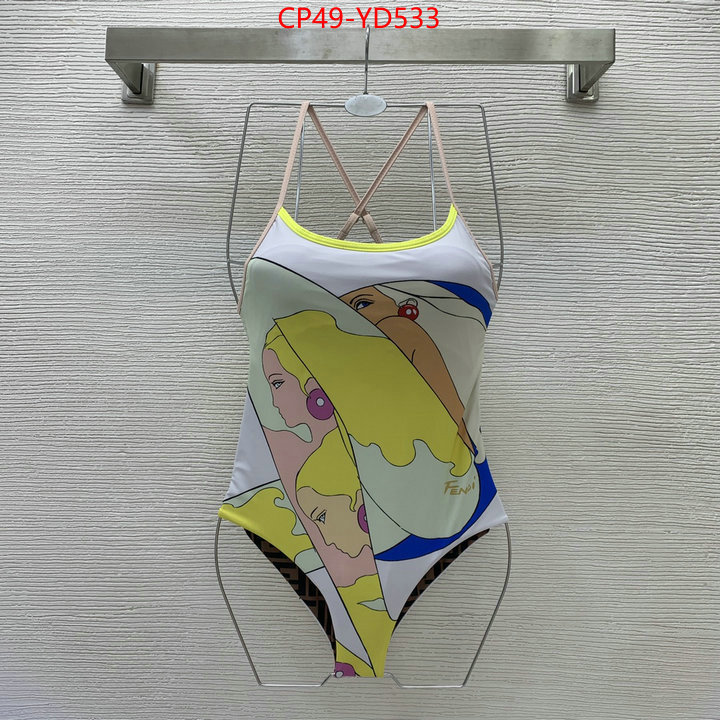 Swimsuit-Fendi,what is a 1:1 replica , ID: YD533,$: 49USD