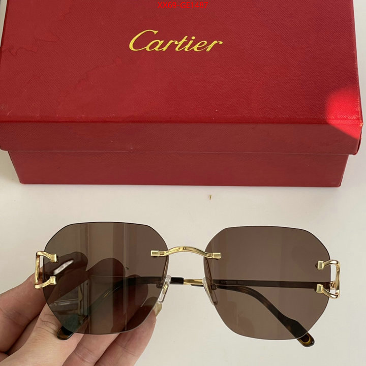Glasses-Cartier,where can you buy replica , ID: GE1487,$: 69USD