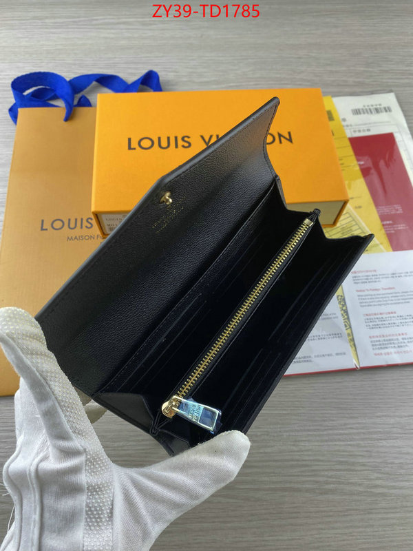 LV Bags(4A)-Wallet,ID: TD1785,$: 39USD