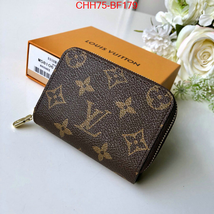 LV Bags(TOP)-Wallet,ID: TF179,$:75USD